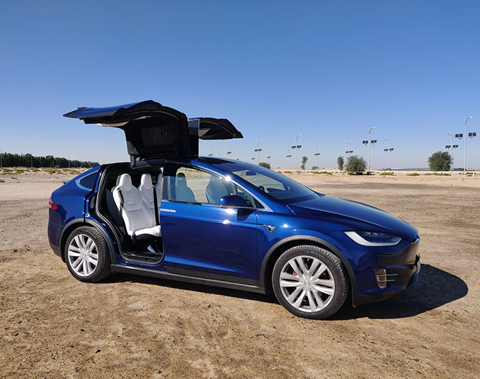 Optimistisch zak Pa Tesla Model X P100D - ArabWheels